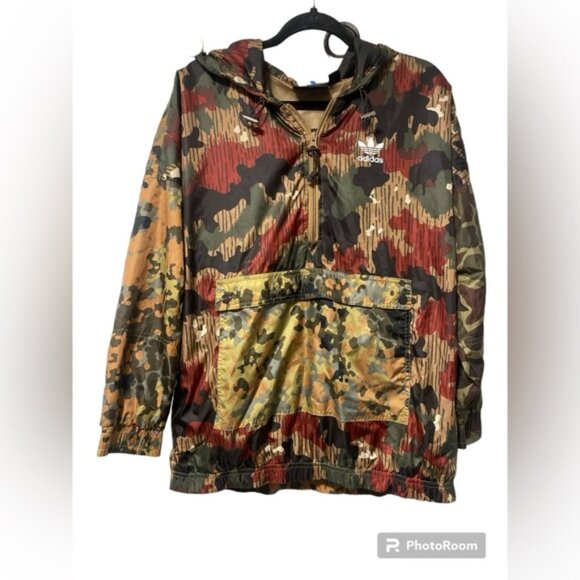 adidas Other - Adidas x Pharrell Williams Hu Hiking 1 4 Zip Windbreaker